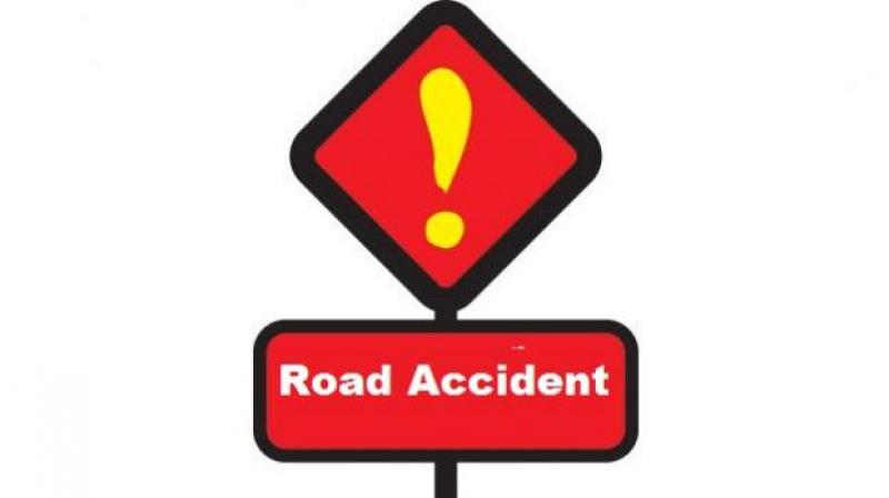 Bus rams into tractor and truck