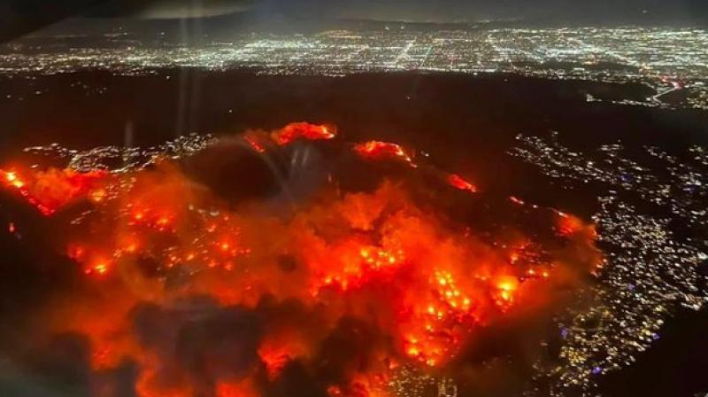 Los Angeles Wildfires: Historic Wildfires Ravage Hollywood Hills, Forcing Mass Evacuations