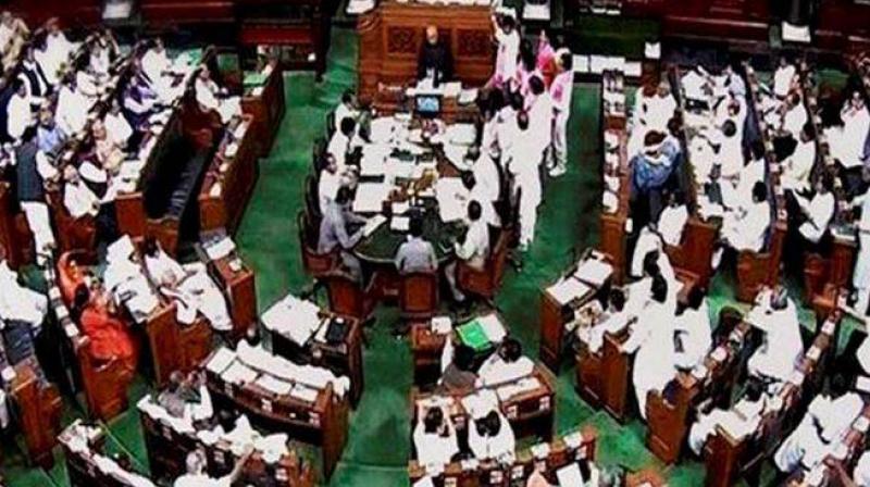 Lok Sabha proceedings begin on stormy note
