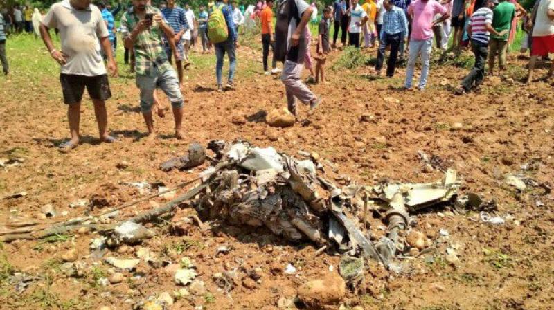 MiG 21 crashes in Kangra district of Himachal