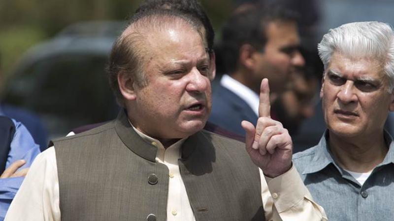 Ousted Pakistan prime minister Nawaz Sharif