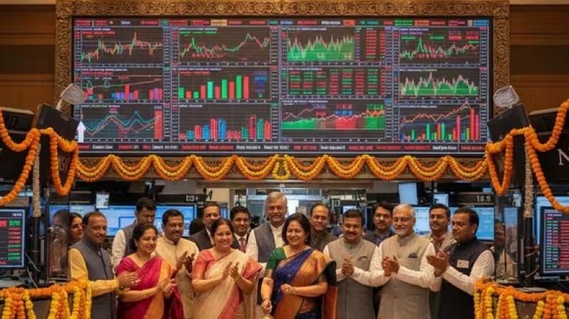 Special Muhurat Trading: Sensex, Nifty Begin Samvat 2082 On Firm Note; Positive Global Markets Trend
