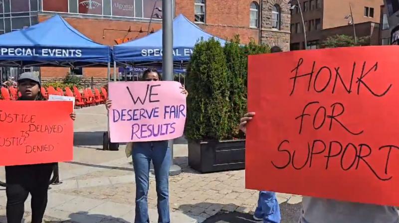 Brampton international students protest news