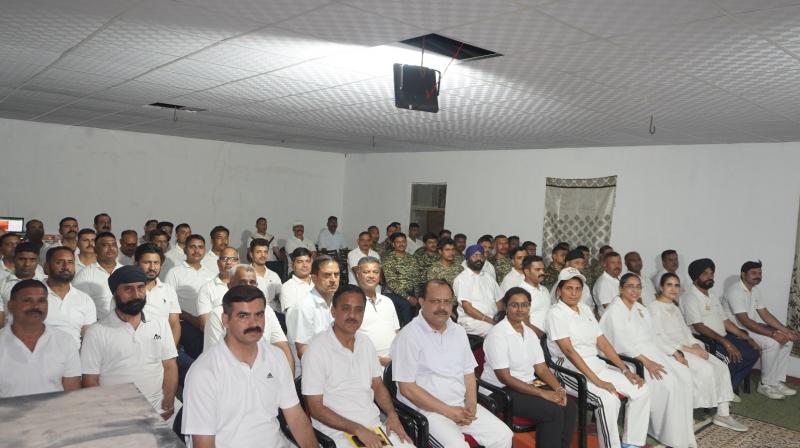 Brahma Kumaris Organizes workshop on stress management in premises of 13th Battalion CRPF