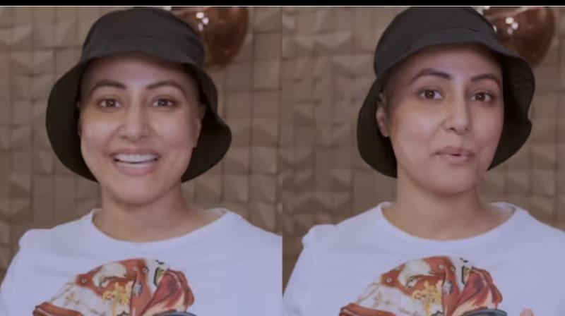 Hina Khan Shaves Her Head Amid Cancer Treatment; Fans Praise Her Bravery