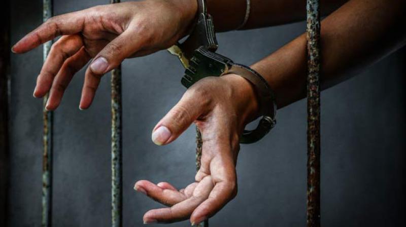 Two arrested for cheating Thai woman