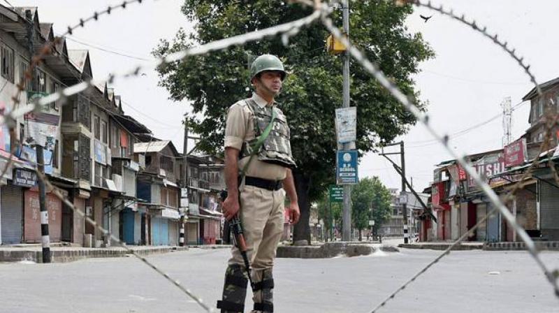Restrictions have been imposed in parts of Srinagar