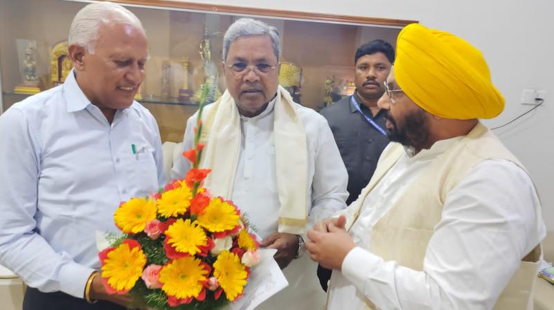 Punjab Ministers Invite Karnataka CM Siddaramaiah To 350th Martyrdom Celebrations
