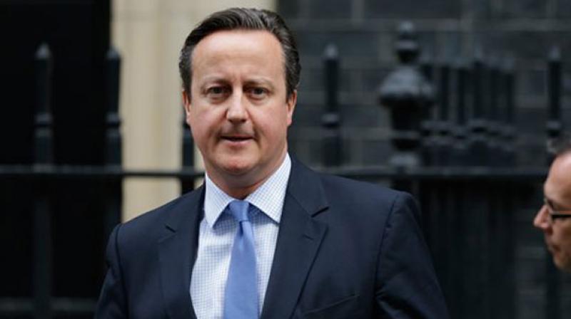 Former British prime minister David Cameron