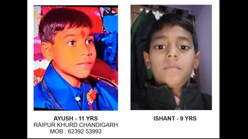Missing Children: Help Trace Ishant and Ayush
