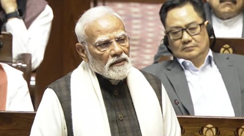 PM Modi speaks in Rajya Sabha, says trade deals will benefit middle class in cities and villages