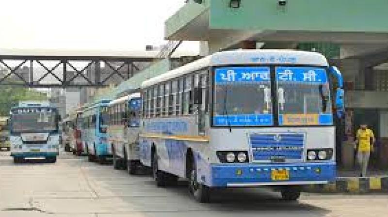 Harkesh Vicky, state vice-president of the PRTC Contractual Employees Union, confirmed that workers across all 27 state depots are participating. File Photo.