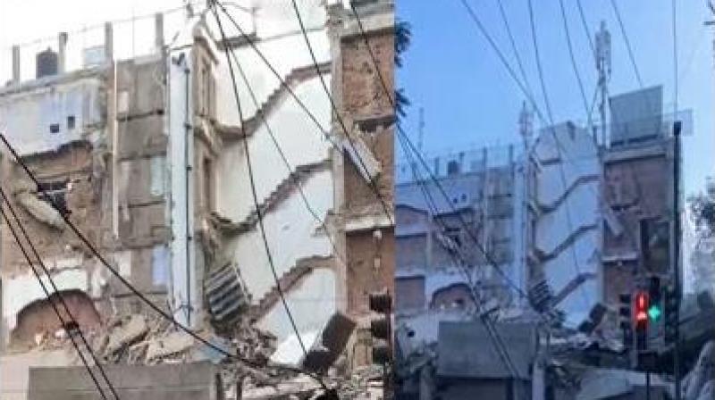 Chandigarh Building Collapse: Old Building Collapses in Sector 17; No Casualties Reported