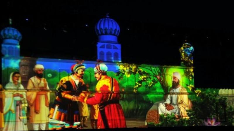 Punjab Govt to Organize 2nd Phase of Light and Sound Shows on 350th Martyrdom Anniversary of Sri Guru Tegh Bahadur Ji (Representative IMage)