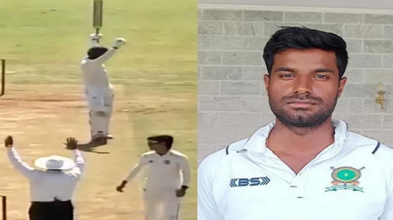 The 25-year-old Akash set a “world record” and shattered the long-standing record for the “fastest fifty in first-class cricket”. File Photo