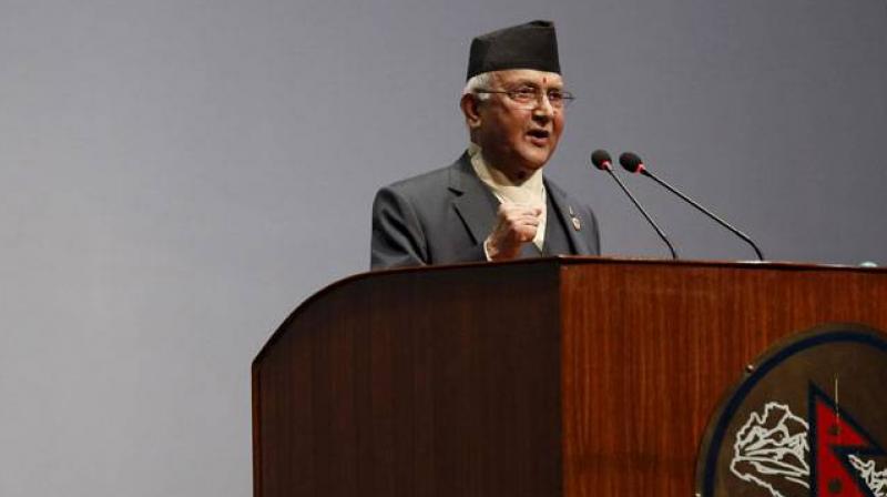 Prime Minister K P Sharma Oli