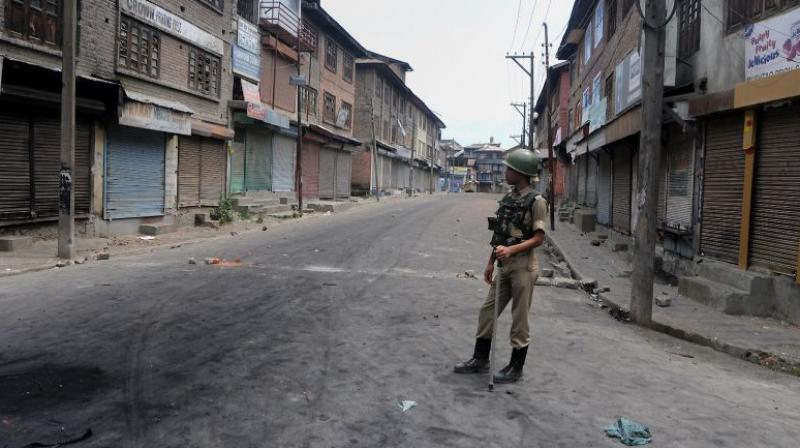 Shutdown in Srinagar