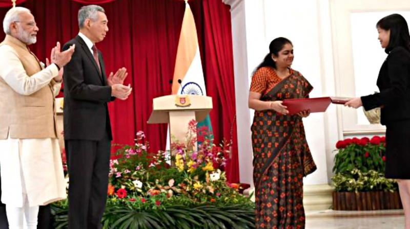 India signs mutual recognition agreement in nursing with Singapore