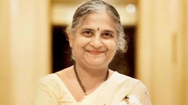 Rajya Sabha MP Sudha Murty deepfake video misused for investment: “It is all fake”