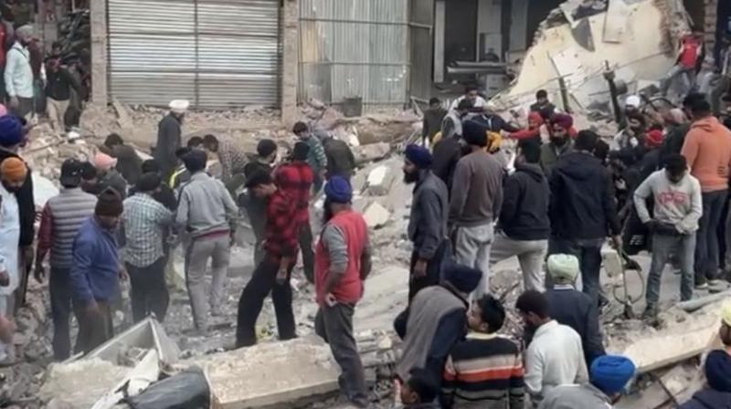 Multi-Storey Building Collapses in Mohali, Several Feared Trapped