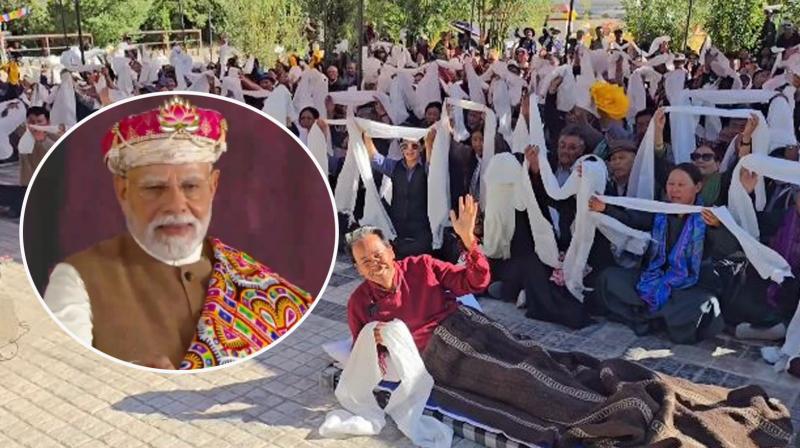 Wangchuk's Fast Unto Death Enters 8th Day, Appeals to PM Modi for Special Gift on His 75th Birthday