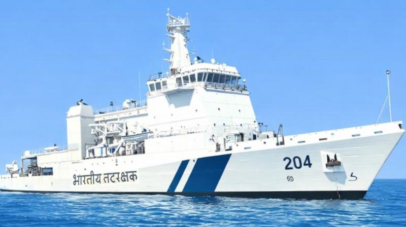 It is equipped with advanced pollution response and firefighting systems, including high-capacity external firefighting gear. File Photo.