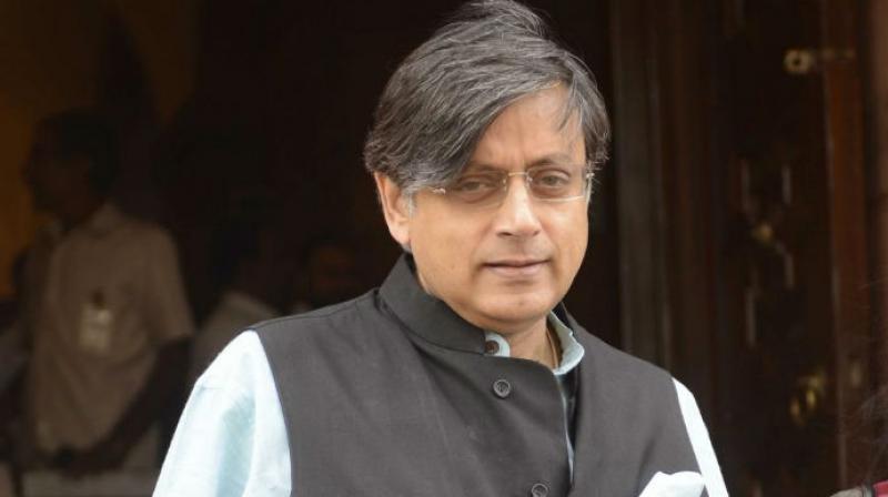 Congress leader Shashi Tharoor 