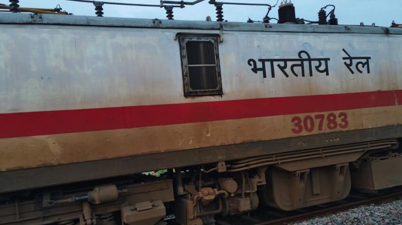 Sabarmati Express Derails Near Kanpur As Engine Hits Object Placed On Track 