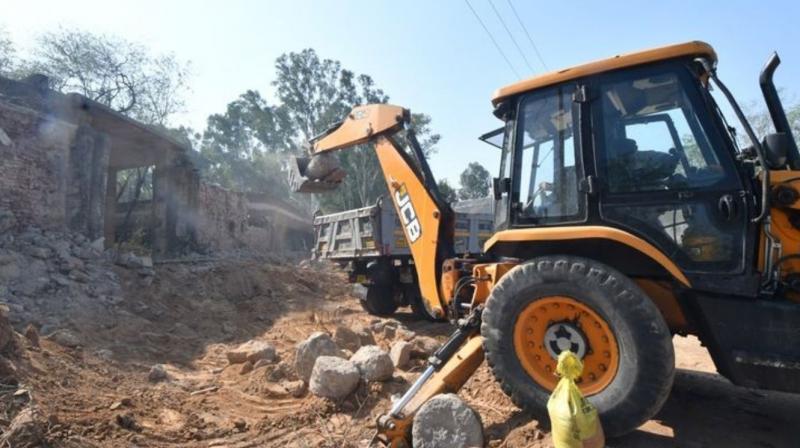 Controversy as Parts of Chandigarh's Rock Garden Demolished for Road Project