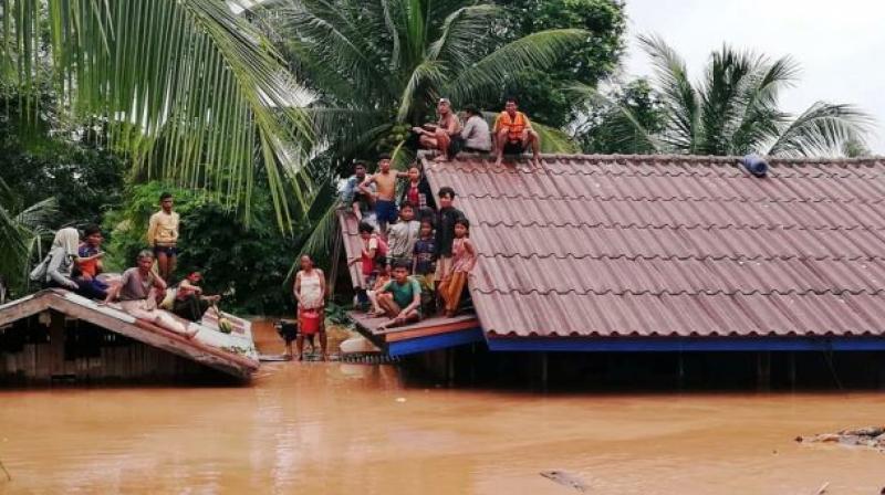 Hundreds missing in Laos after dam collapse