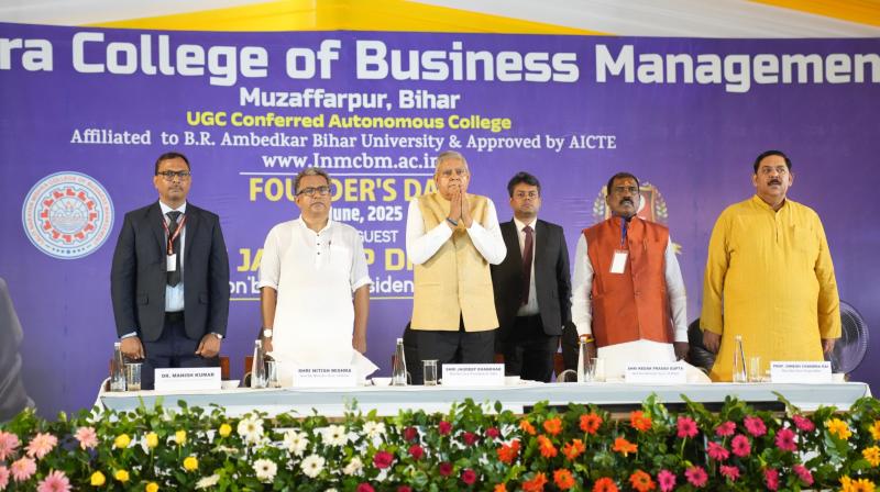 Bihar is the birthplace of India's philosophical foundation: Vice-President