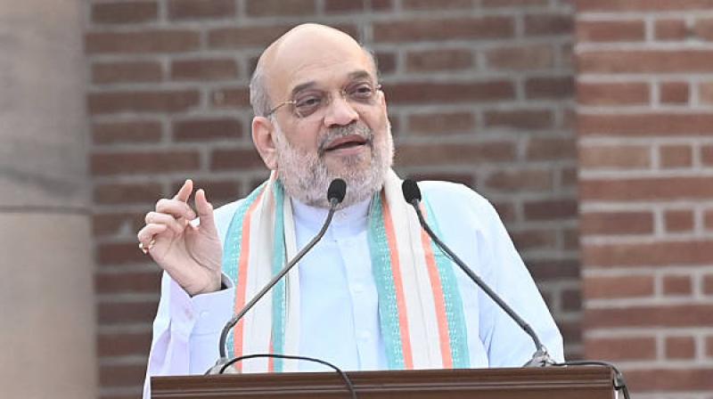 Shah portrayed the BJP as the agent of change with a promise to stop infiltration from eastern borders and revitalise the state's development.  File Photo.