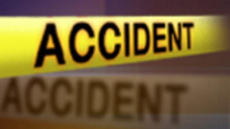 Car crashes into signboard outside EC office