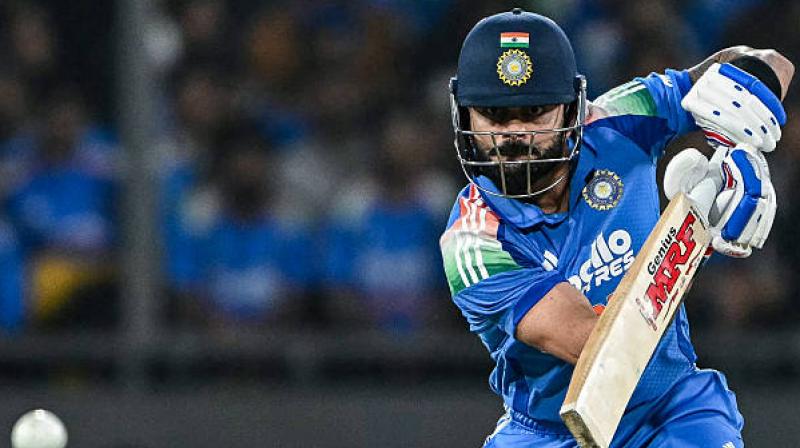 This season is Kohli's first appearance in the Vijay Hazare Trophy since 2010, a return underscored by his recent prolific form, including being named Player of the Series against South Africa after two centuries and an unbeaten fifty.File Photo.