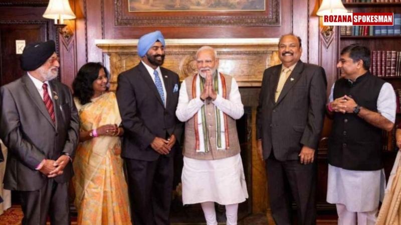 PM Narendra Modi Engages with Sikh Delegation During New York Visit