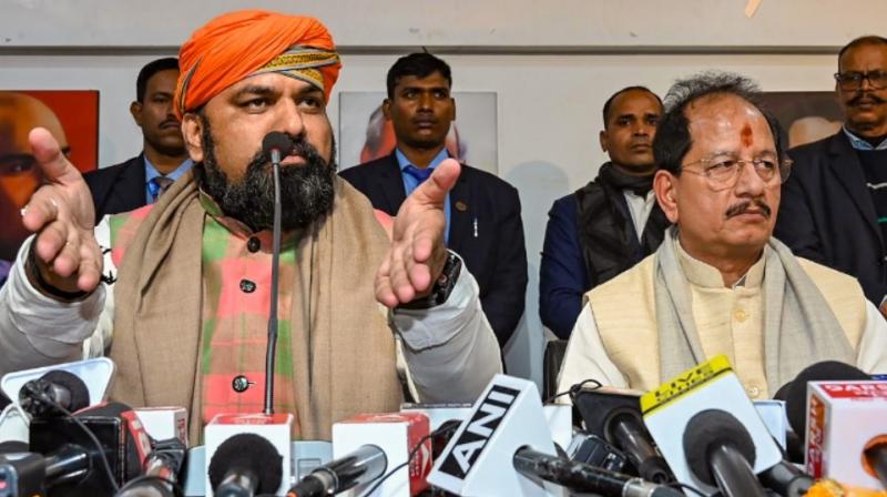 BJP leader Samrat Choudhary elected as leader, Vijay Sinha as deputy leader of the legislature party