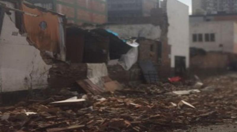 4 injured in Badarpur wall collapse