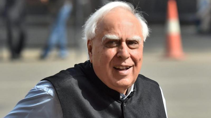 Congress leader Kapil Sibal