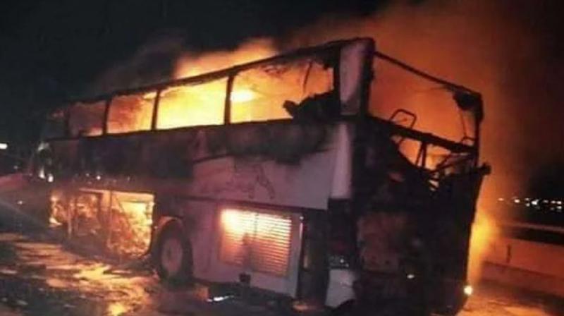 Several Indian media outlets have reported that many of the passengers were pilgrims from Telangana, though officials have stressed that the identification process is still underway and final confirmation will take time. File Photo.