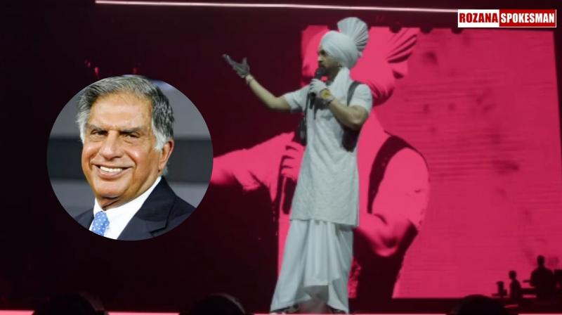 Diljit Dosanjh Pauses Concert in Germany to Pay Tribute to Ratan Tata: 'Bedaag Life Jee Ke Gaye'