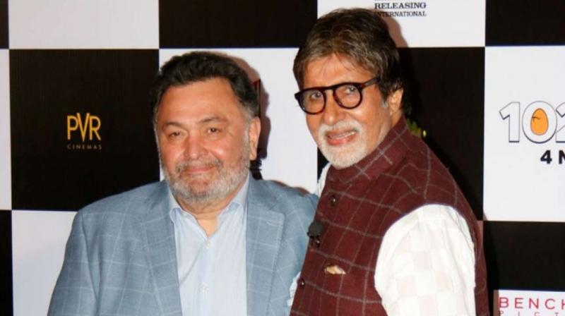 Amitabh Bachchan and Rishi Kapoor
