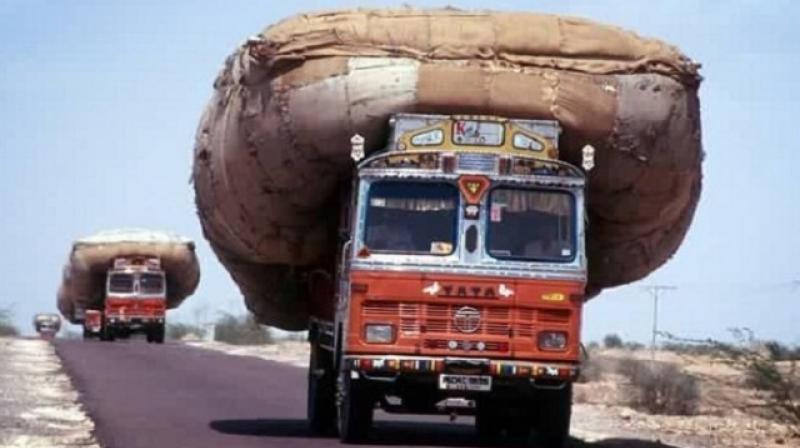 Commercial vehicles are allowed to carry loads ranging between 16-35 tonnes