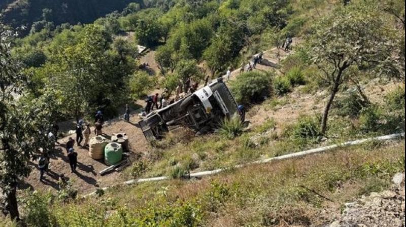 Five die in road accident in Uttarakhand 23 Mostly Pilgrims from Gujarat and Delhi injured; Death toll likely to rise