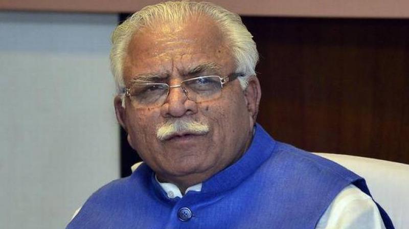 Chief Minister ML Khattar