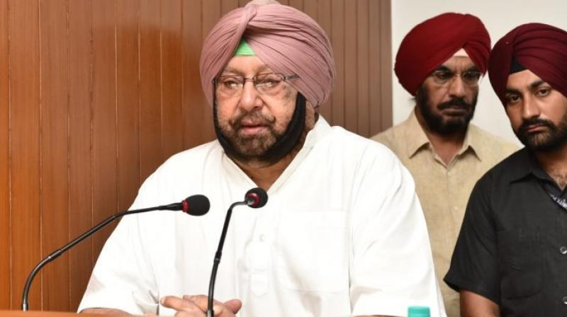 Punjab Chief Minister Captain Amarinder Singh