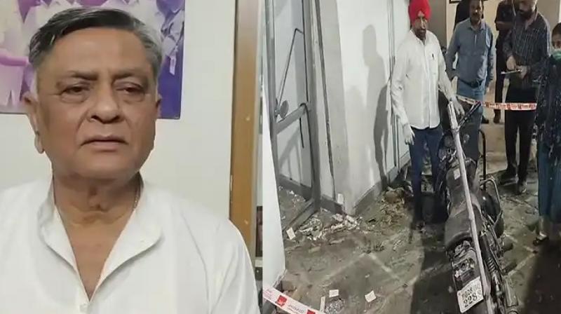 Explosion at Former Minister Manoranjan’s Residence, Forensic Investigation Underway. (Image Courtesy: True Scoop)