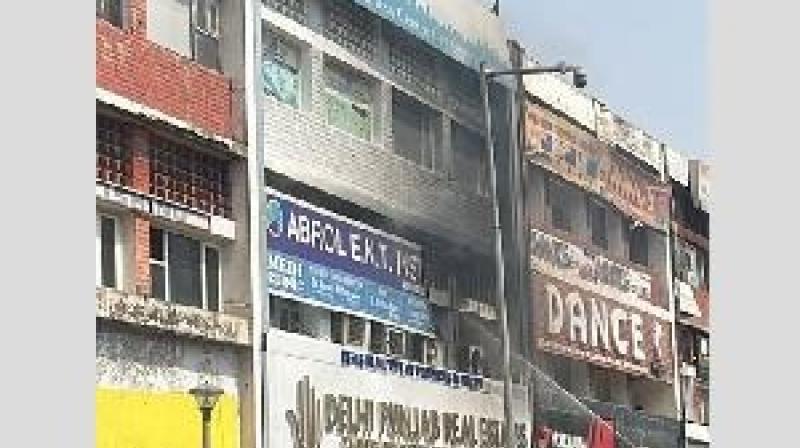 Fire Rages in Chandigarh Sector 22 Building; There Are No Fatalities