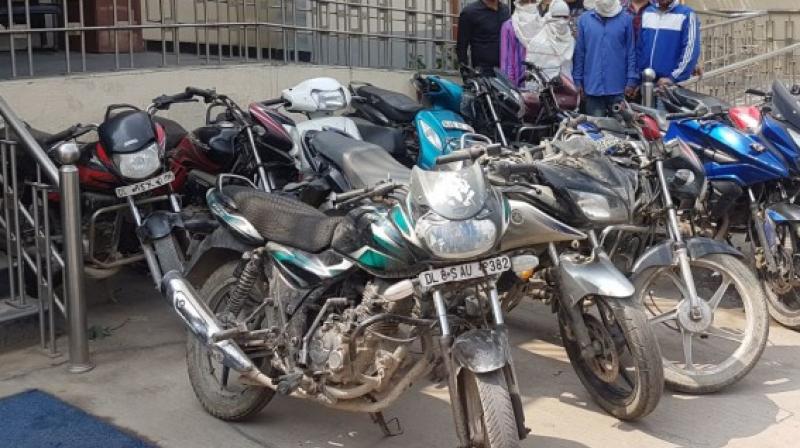 6 stolen vehicles recovered