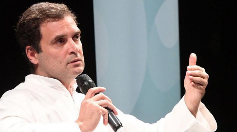 Congress President Rahul Gandhi