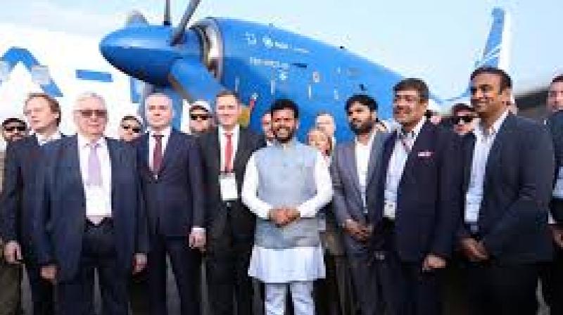 A major highlight of the event was the display of Air India's first line-fit Boeing 787-9 Dreamliner and Russia's Ilyushin IL-114-300, which made its first appearance outside of Russia. File Photo.